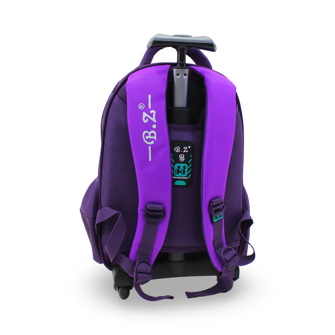 BZ Mermaid Trolley Bag 16.5 Inches – Purple
