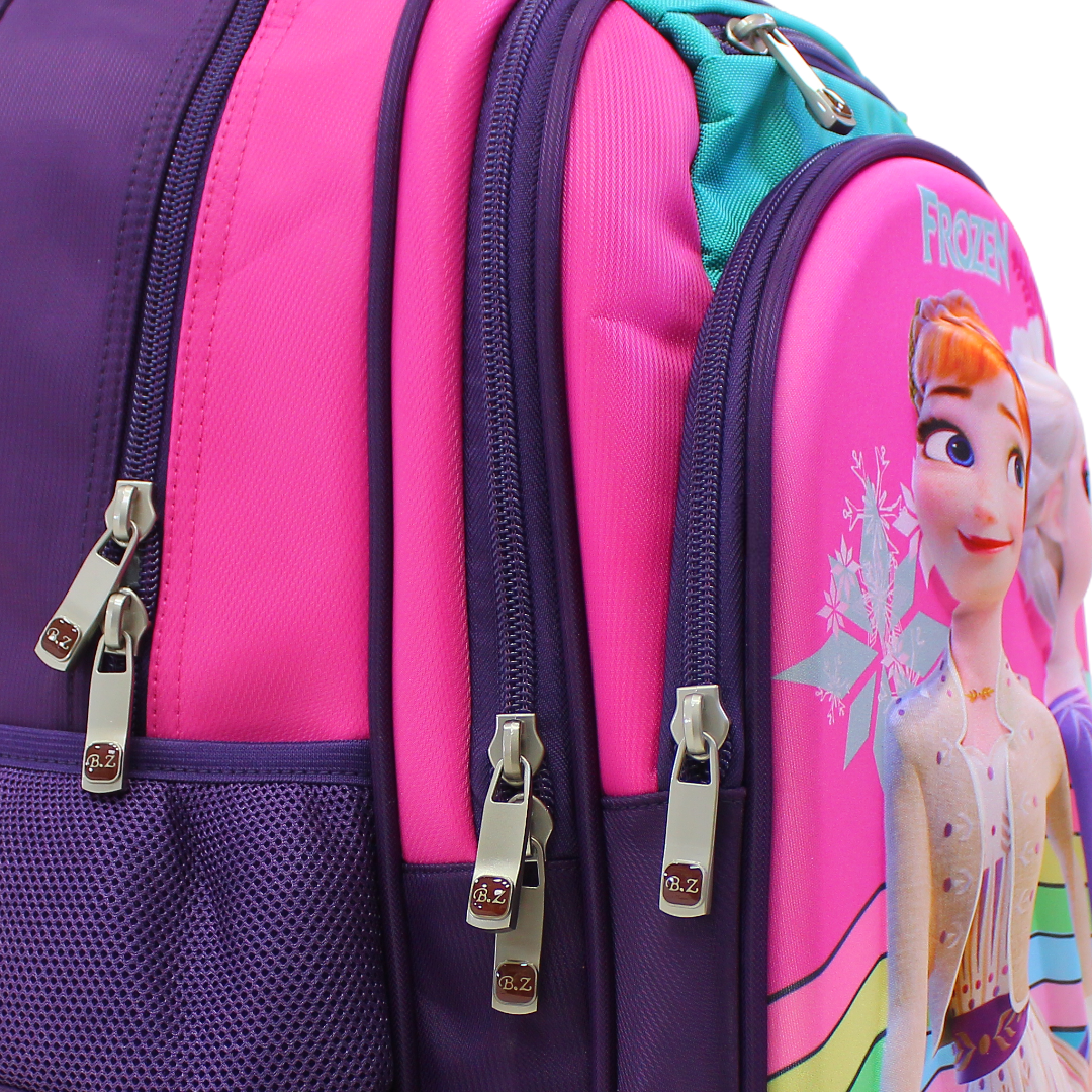 BZ Frozen Trolley Bag 16.5 Inches – Pink & Purple