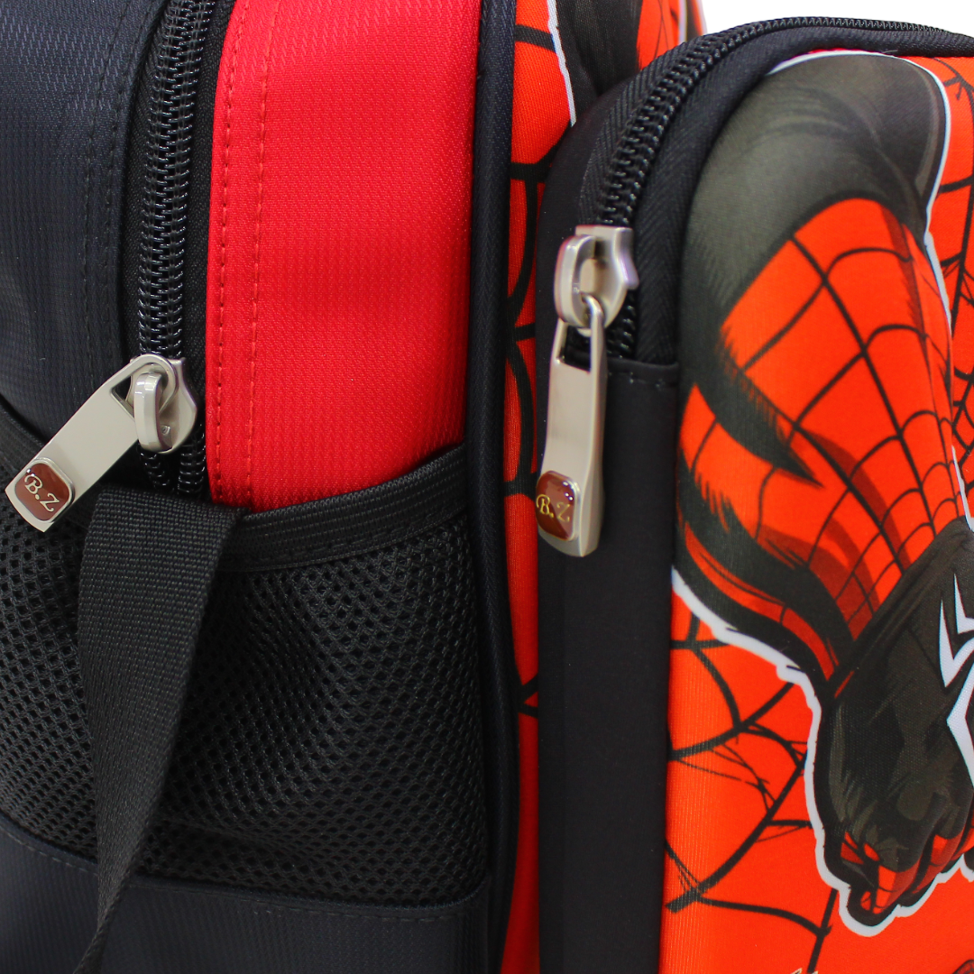 BZ Spider-Man (Lunch Bag + Pencil Case) – Orange & Navy