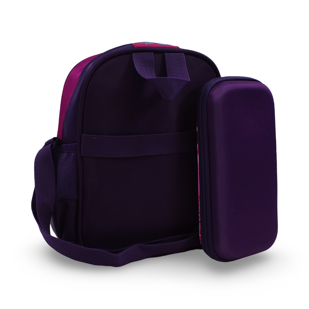 BZ Barbie A Fairy (Lunch Bag + Pencil Case) – Purple & Fuchsia