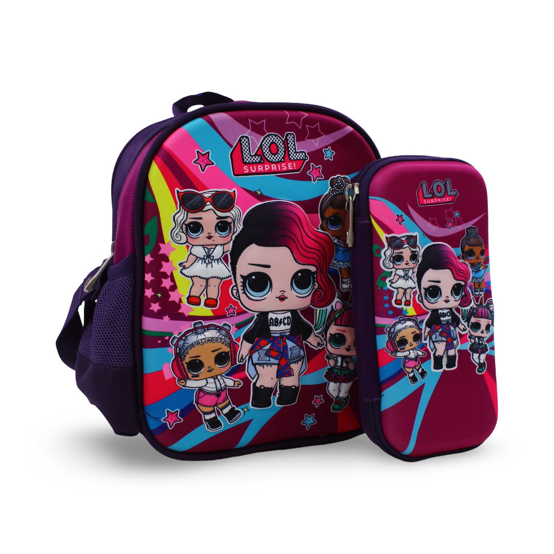 BZ Lol (Lunch Bag + Pencil Case) – Purple - School - BZ-SCHOOL