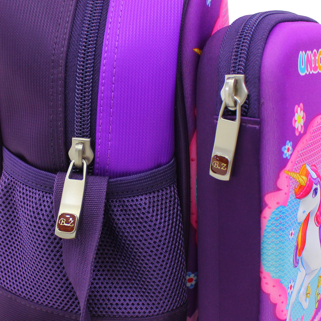 BZ Unicorn (Lunch Bag + Pencil Case) – Purple