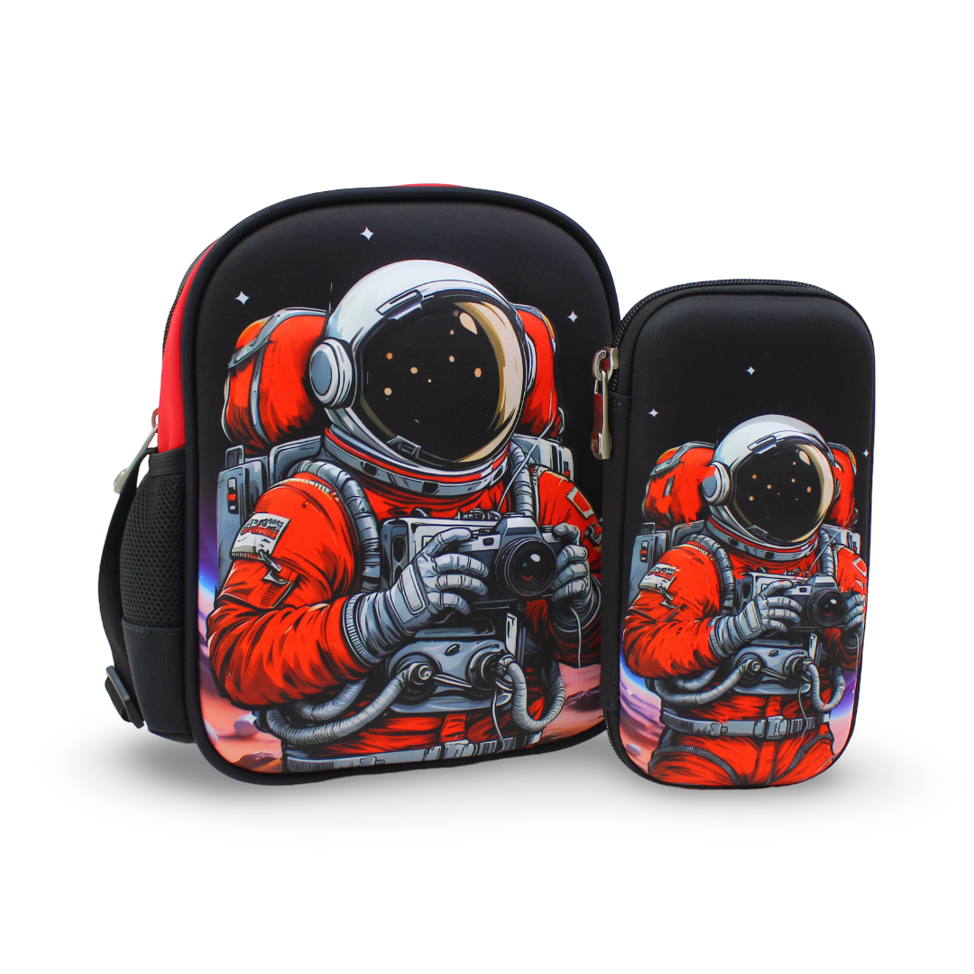 حقيبة غداء وقلم رصاص BZ Astronaut – أسود