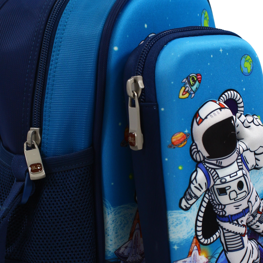 BZ Astronaut (Lunch Bag + Pencil Case) – Turquoise & Navy