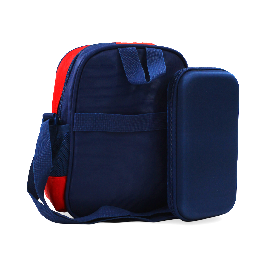 BZ Cars (Lunch Bag + Pencil Case) – Red & Navy