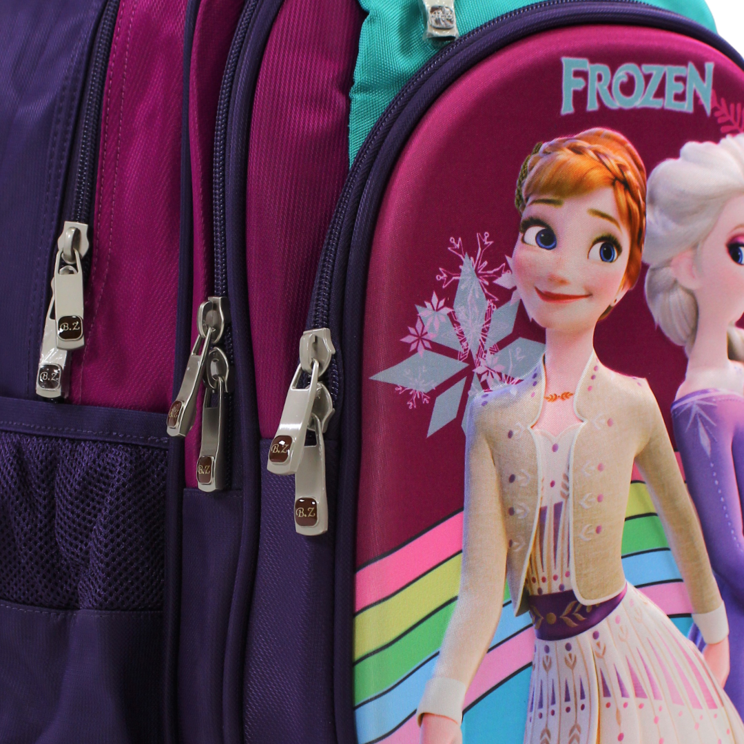 BZ Frozen Backpack 18 Inches – Purple & Fuchsia