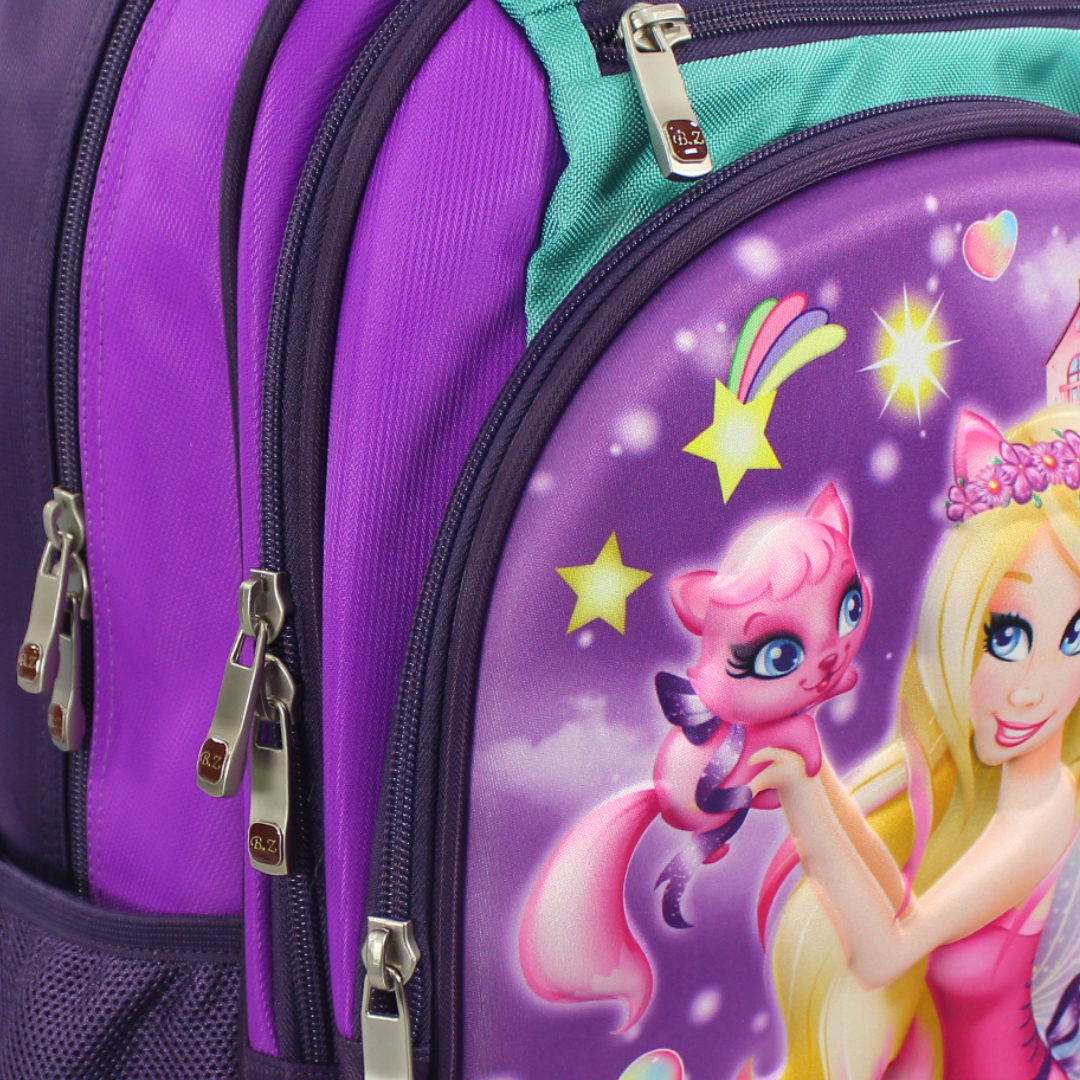 BZ Barbie A Fairy Backpack 18 Inches – Purple