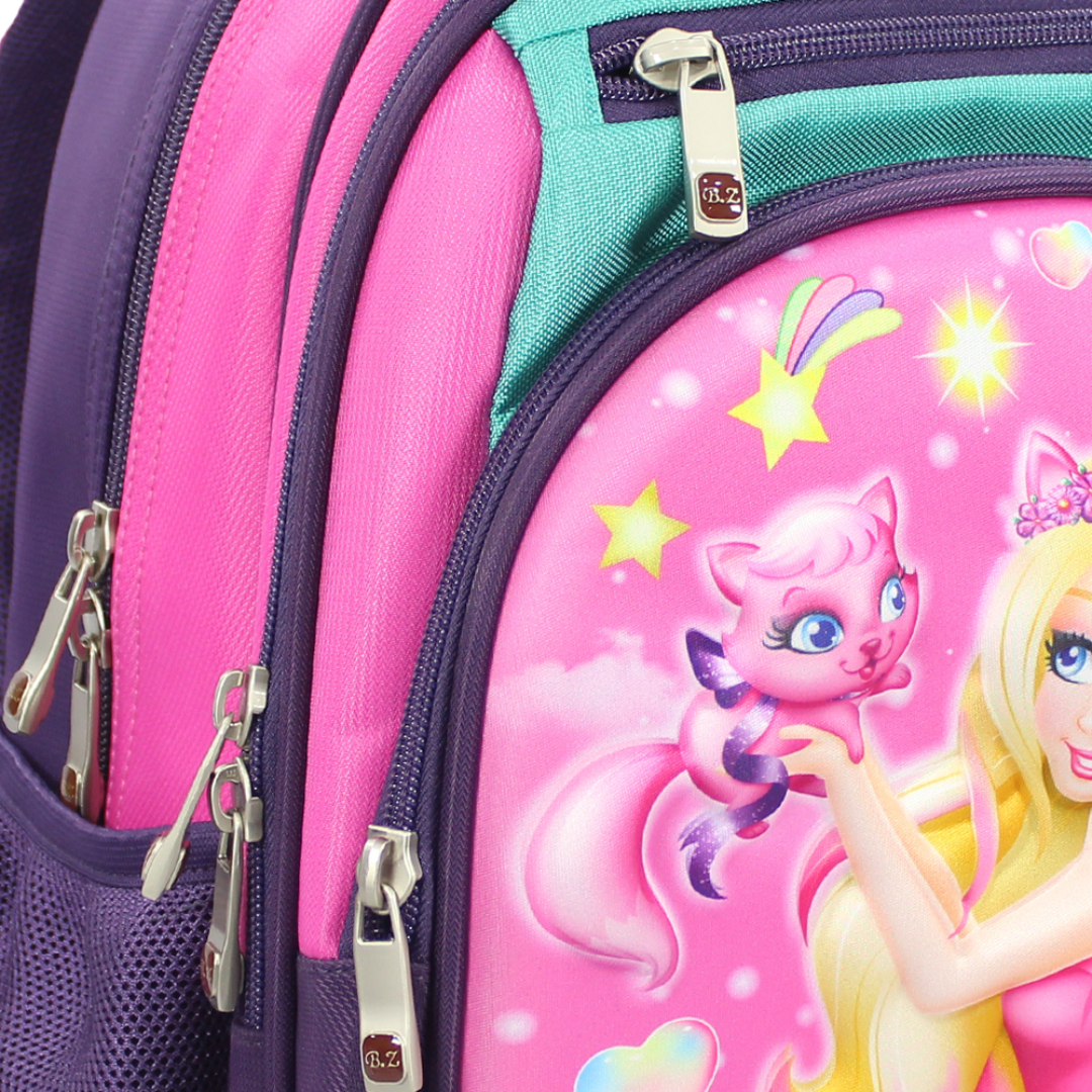 BZ Barbie A Fairy Backpack 18 Inches – Purple & Pink