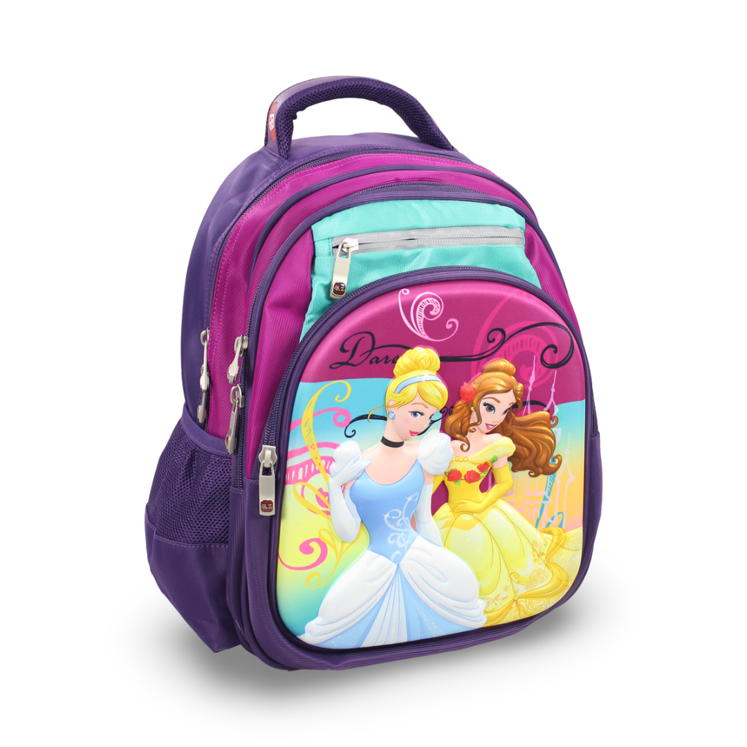 BZ Princess Backpack 18 Inches – Purple & Fuchsia - School - BZ-SCHOOL