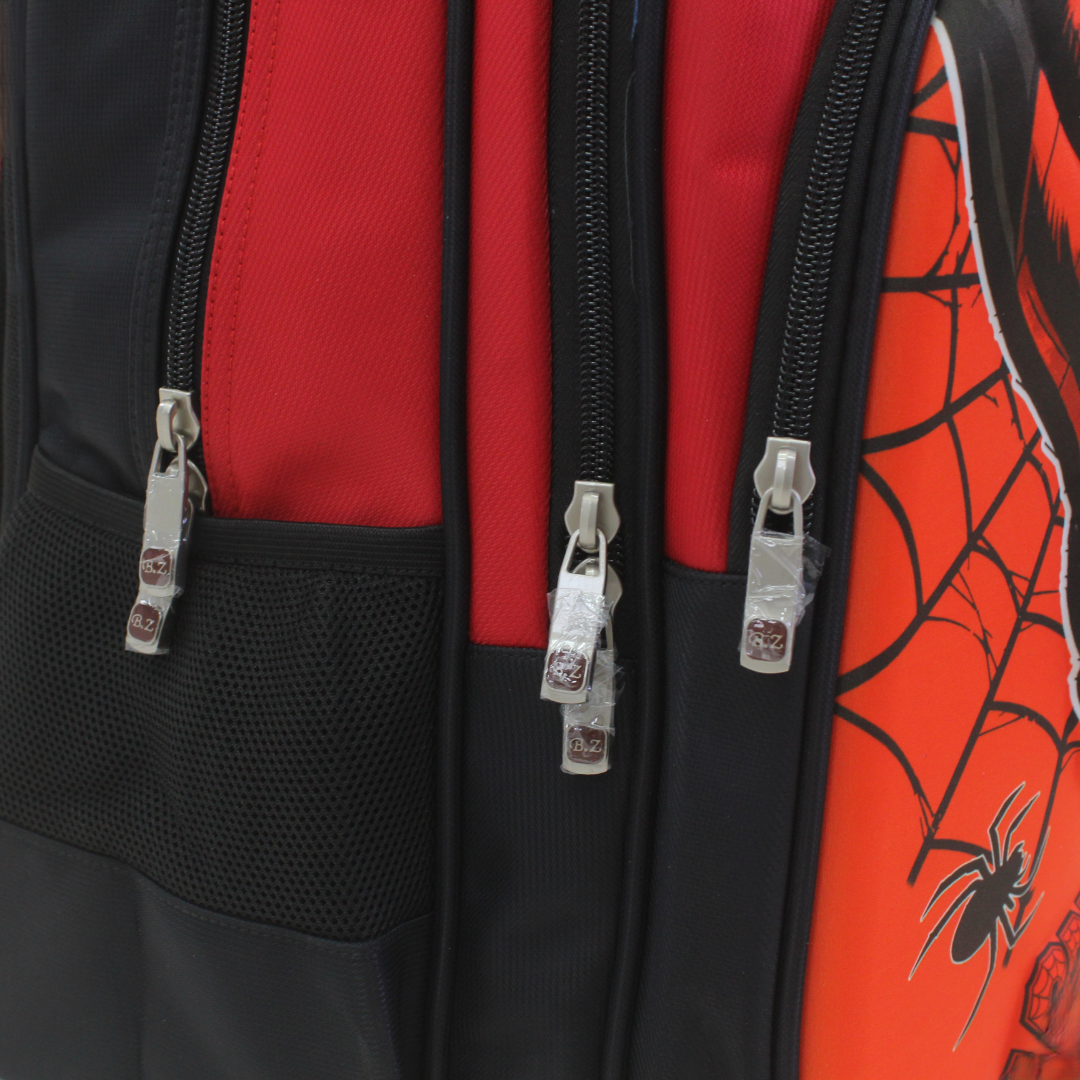 BZ Spider-Man Backpack 18 Inches – Red & Black
