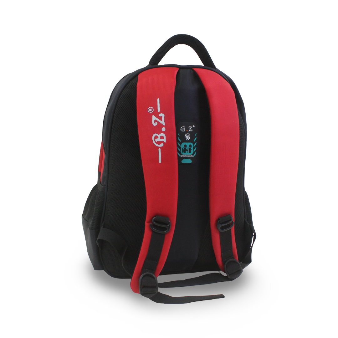 BZ Spider-Man Backpack 18 Inches – Red & Black