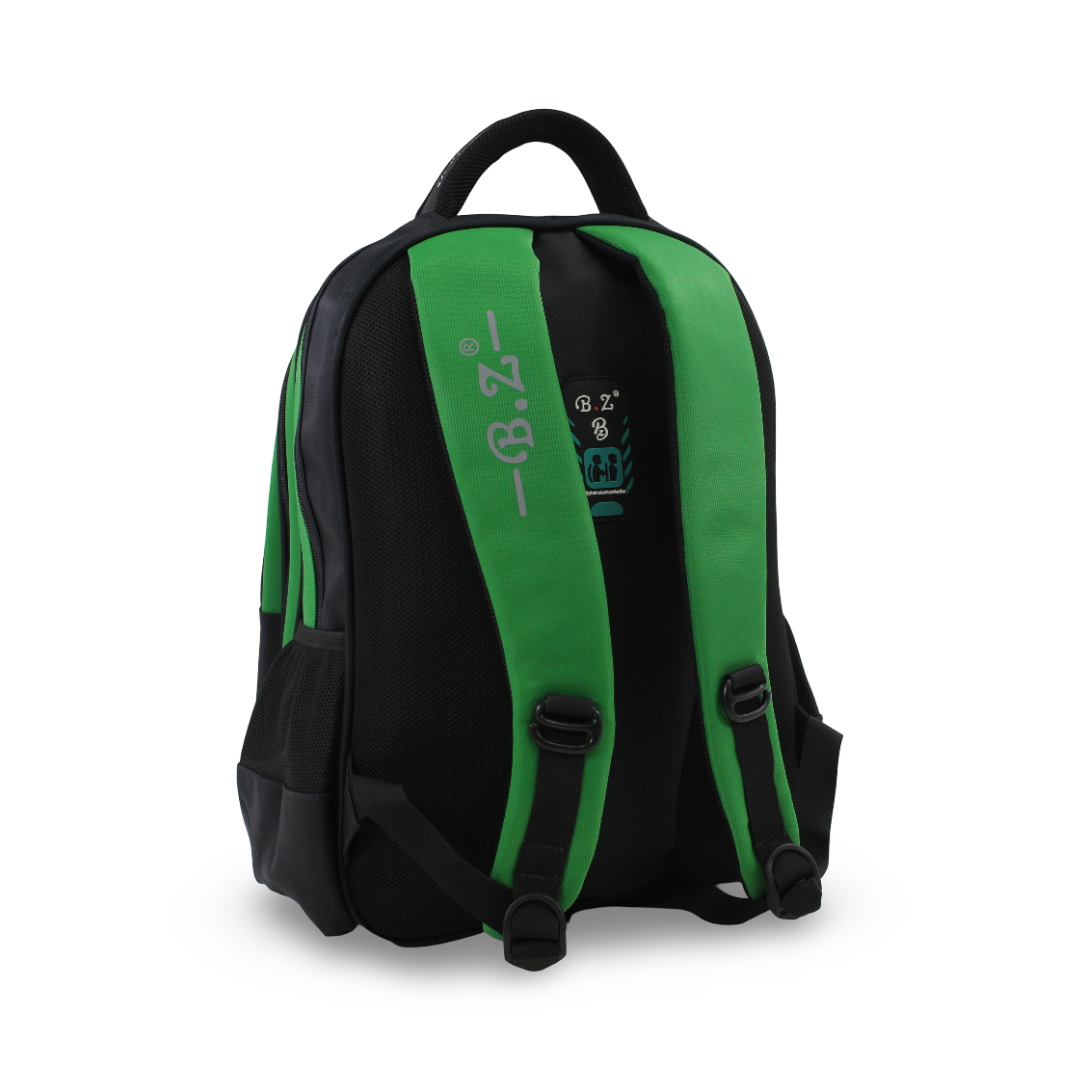 BZ Midoriya Backpack 18 Inches – Green & Black
