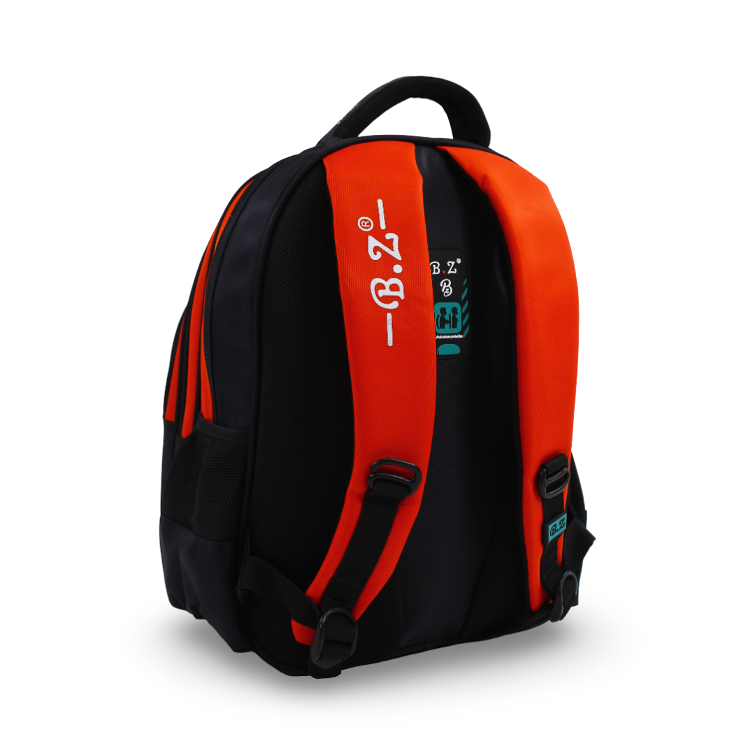 BZ Basketball Backpack 18 Inches – Orange & Black