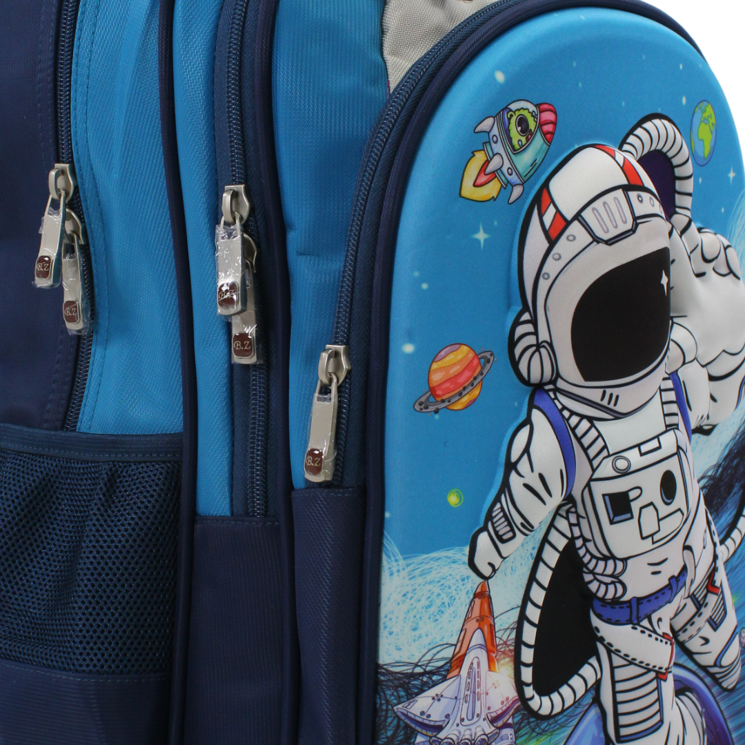 BZ Astronaut Backpack 18 Inches – Turquoise & Blue