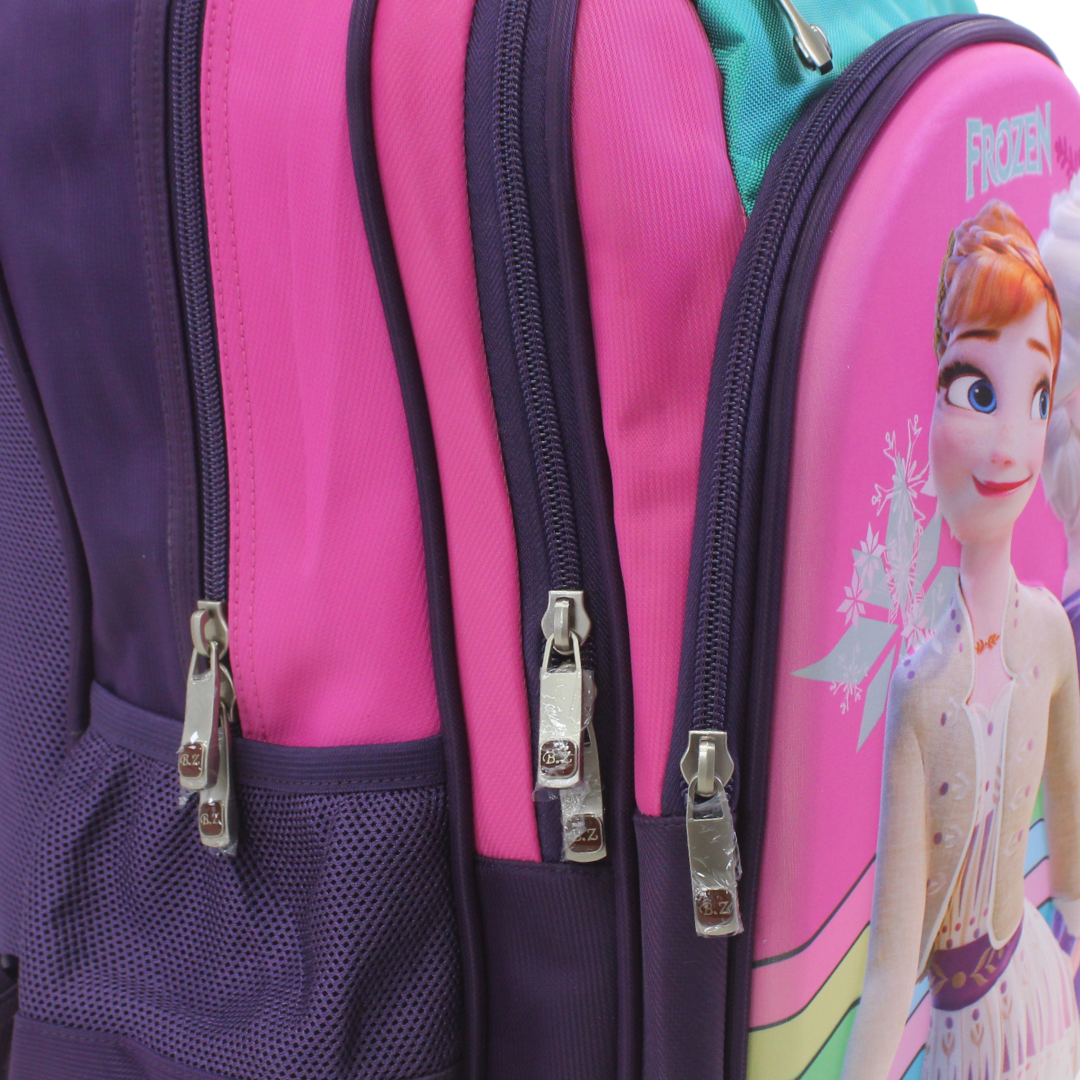 BZ Frozen Trolley Bag 18 Inches – Purple & Pink