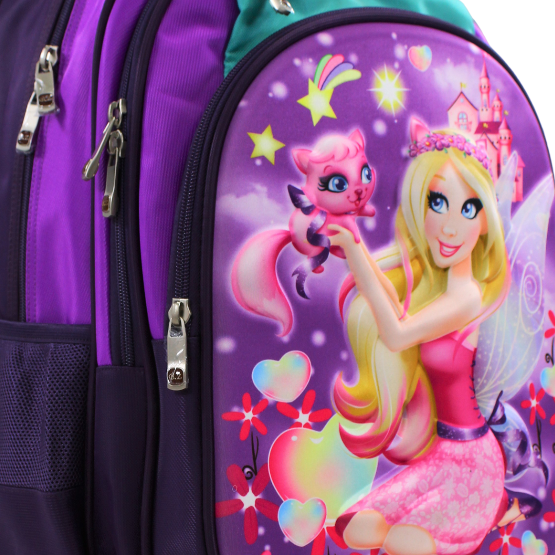 BZ Barbie A Fairy Trolley Bag 18 Inches – Purple