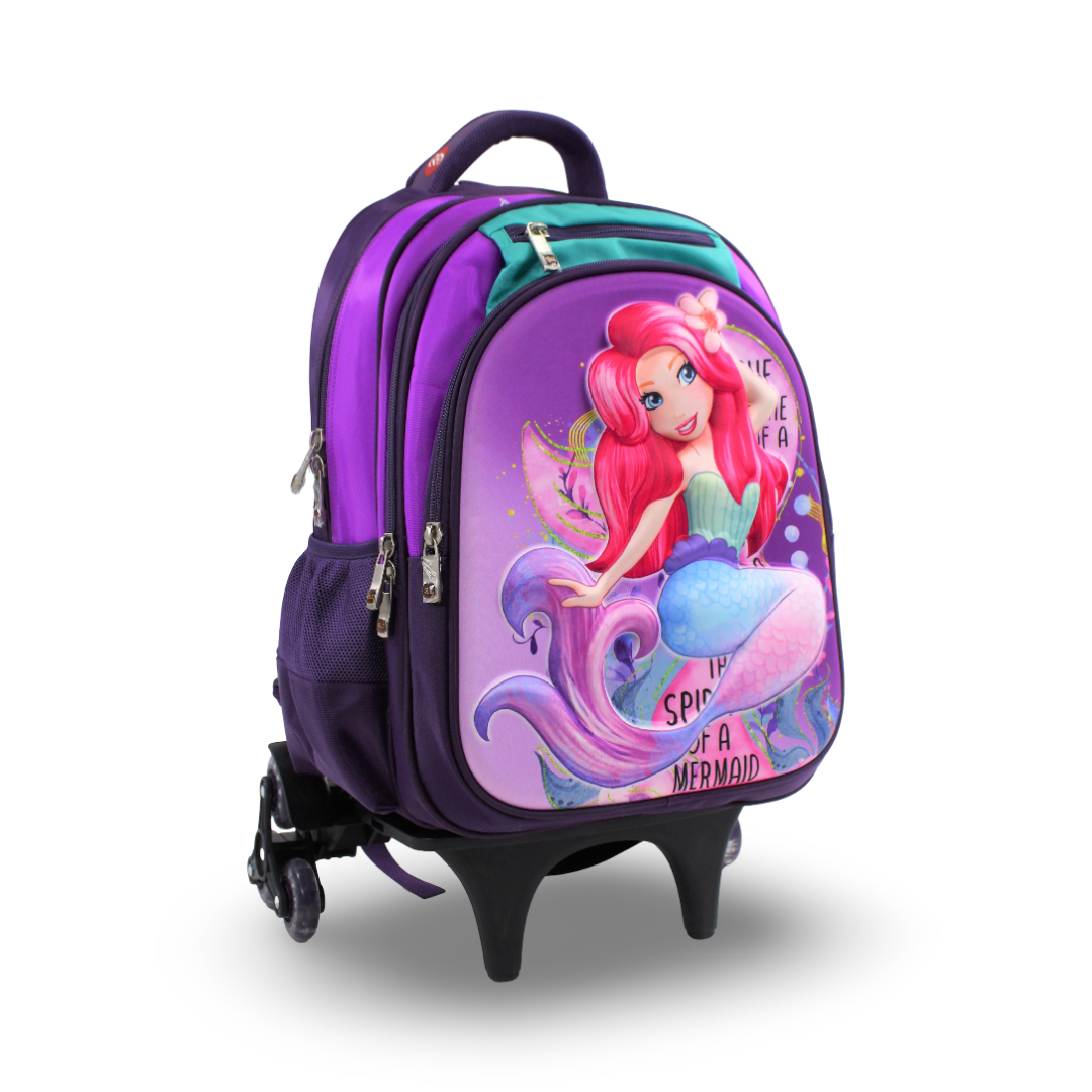 BZ Mermaid Trolley Bag 18 Inches – Purple