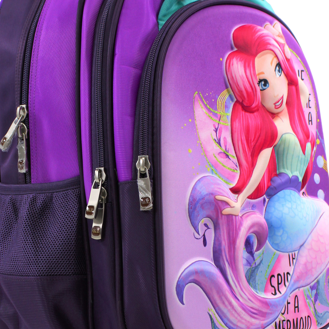 BZ Mermaid Trolley Bag 18 Inches – Purple