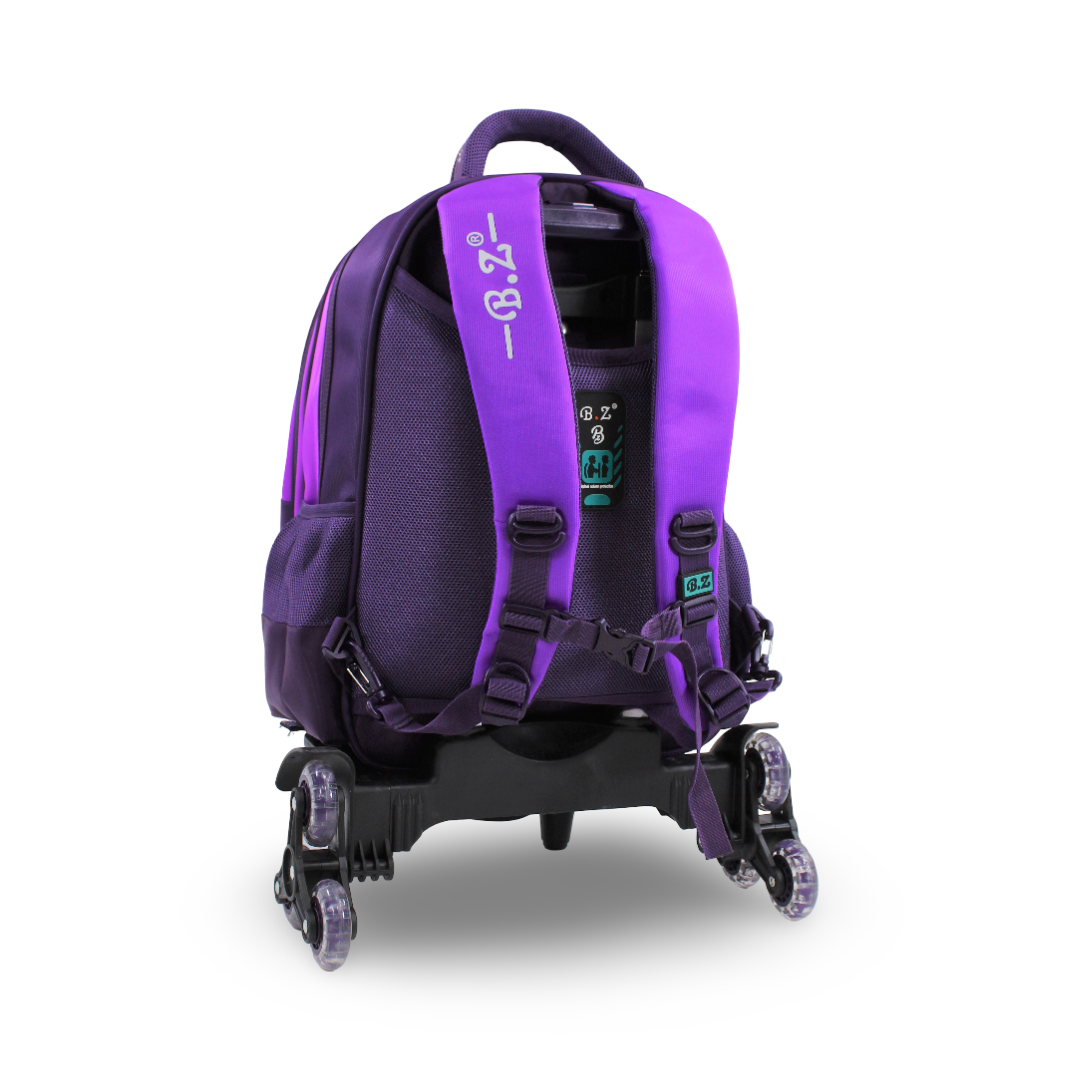 BZ Mermaid Trolley Bag 18 Inches – Purple