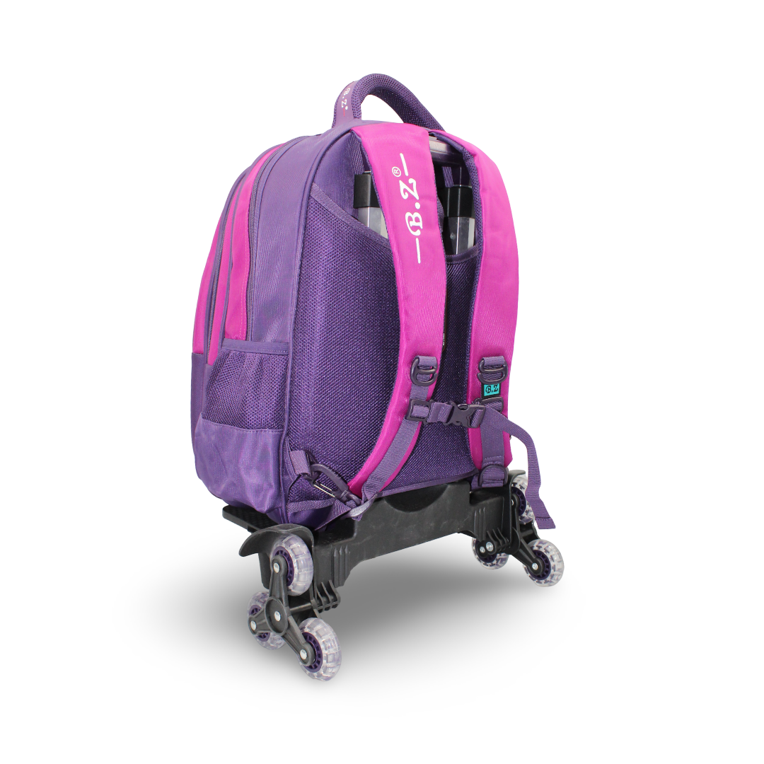 BZ LoL Trolley Bag 18 Inches – Purple & Fuchsia
