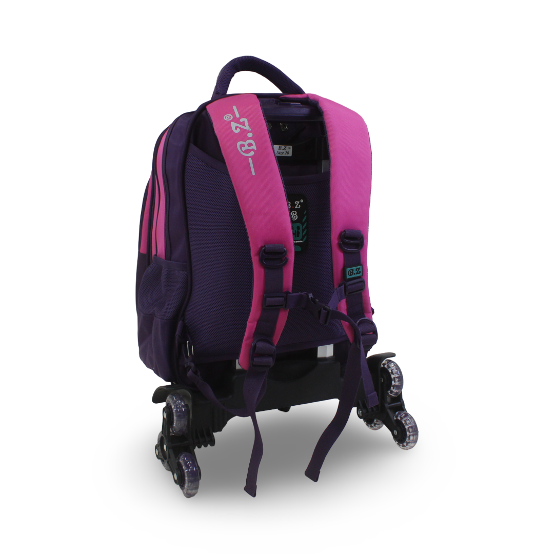 BZ LoL Trolley Bag 18 Inches – Purple & Pink