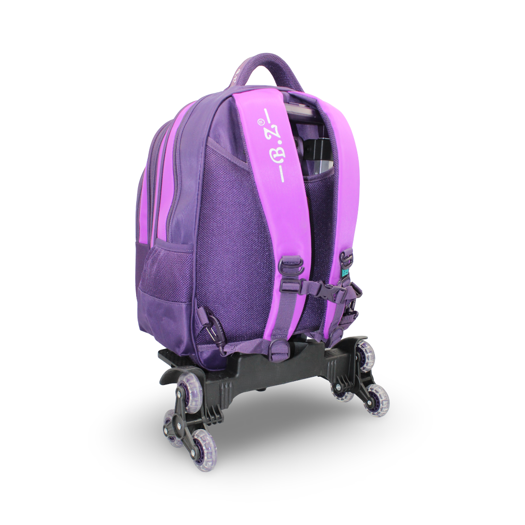 BZ Unicorn Trolley Bag 18 Inches – Purple