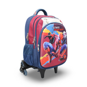 BZ Spider-Man Trolley Bag 18 Inches – Burgundy & Navy