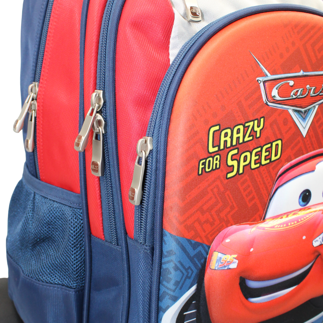 BZ Cars Trolley Bag 18 Inches – Red & Navy