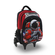 BZ Astronaut Trolley Bag 18 Inches – Red & Black