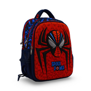 BZ Spider-Man Backpack with Trolley Sleeve 17 Inches – Orange & Navy