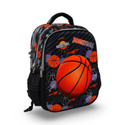 BZ Basketball Backpack with Trolley Sleeve 17 Inches – Black