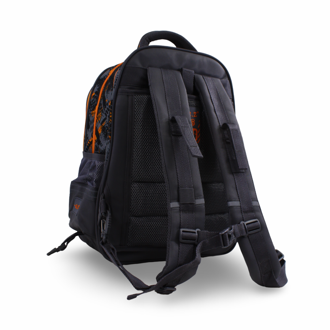 BZ Anime Backpack with Trolley Sleeve 17 Inches – Grey