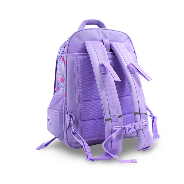 BZ Elsa Backpack 18.5 Inches with Trolley Sleeve – Purple