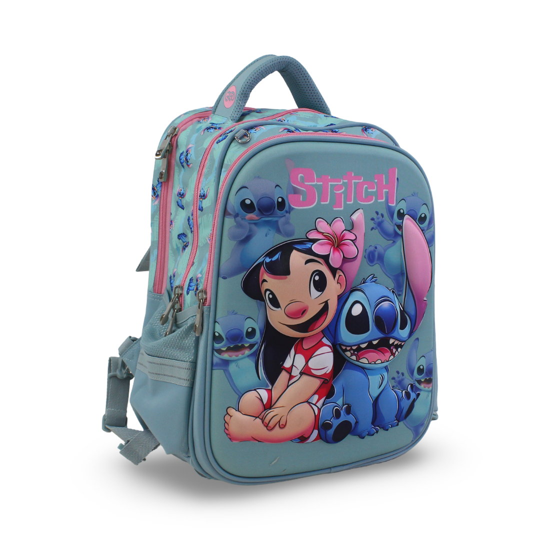 BZ Stitch Backpack 18.5 Inches – Aqua - School - BZ-SCHOOL