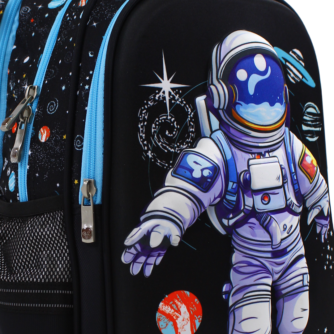 BZ Astronaut Backpack 18.5 Inches with Trolley Sleeve – Black