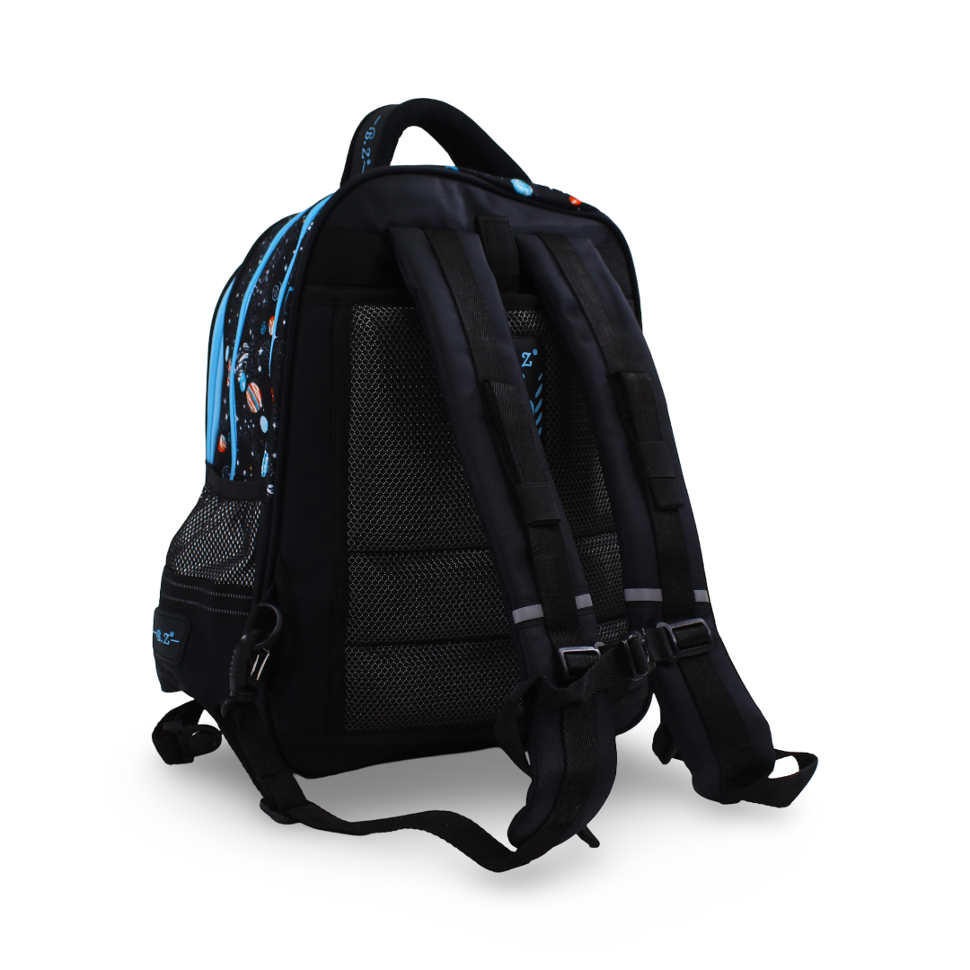 BZ Astronaut Backpack 18.5 Inches with Trolley Sleeve – Black