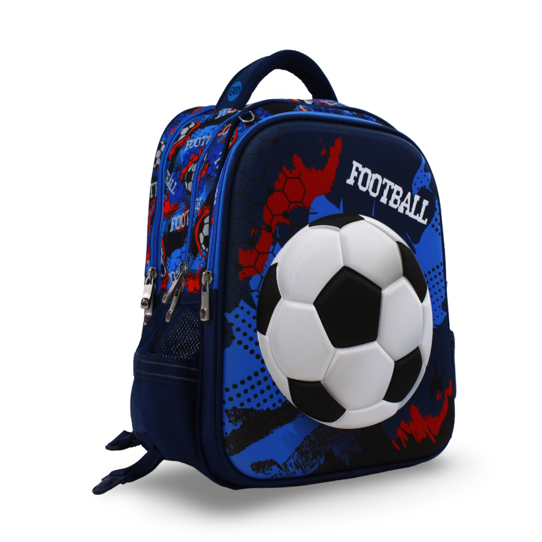 BZ Football Backpack 18.5 Inches with Trolley Sleeve – Navy - School - BZ-SCHOOL