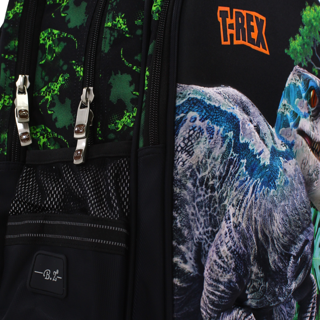 BZ T-Rex Backpack 18.5 Inches with Trolley Sleeve – Black