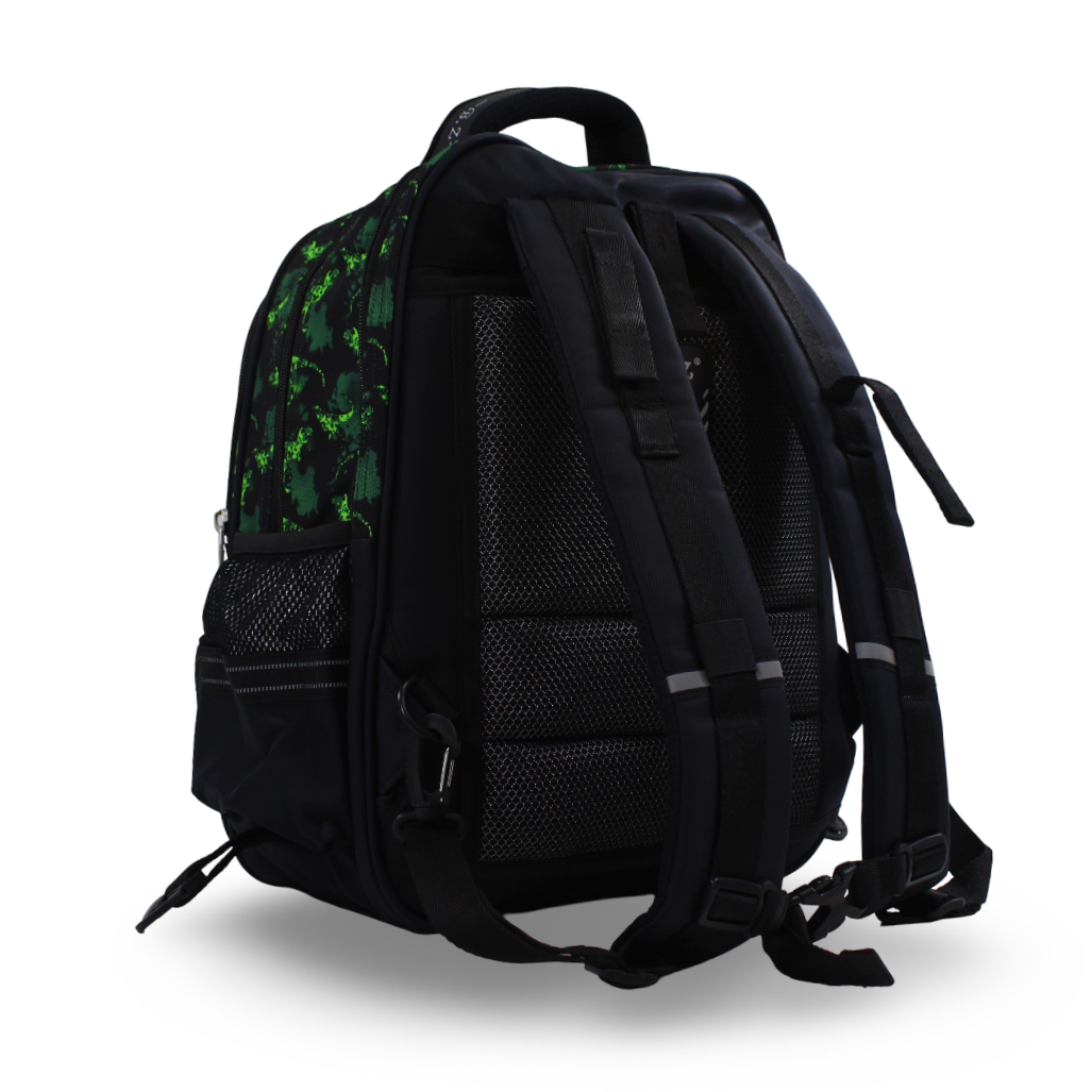 BZ T-Rex Backpack 18.5 Inches with Trolley Sleeve – Black