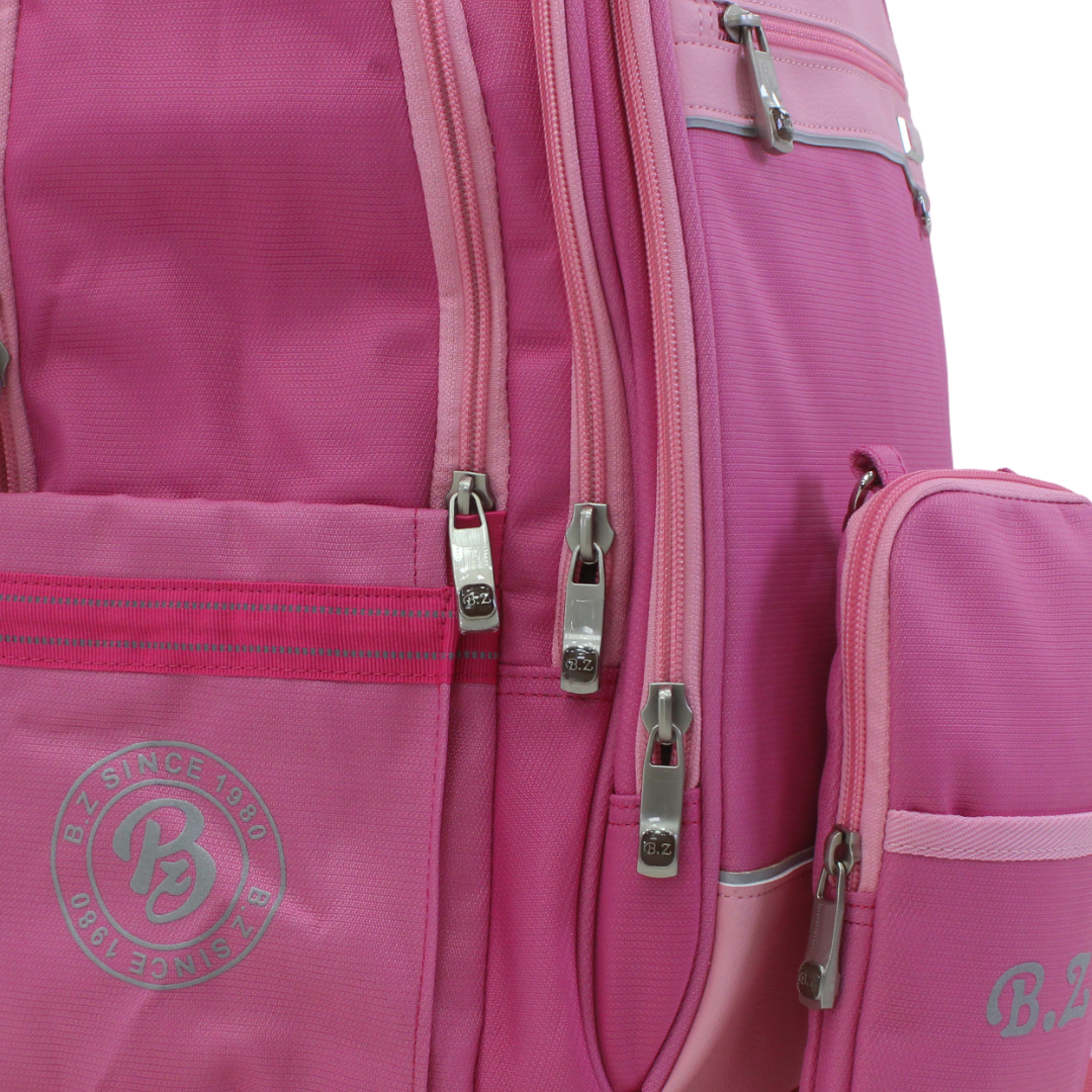 BZ Backpack with Trolley Sleeve 20 Inches + Pencil Case – Pink