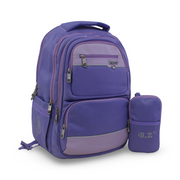 BZ Backpack with Trolley Sleeve 20 Inches + Pencil Case – Light Purple