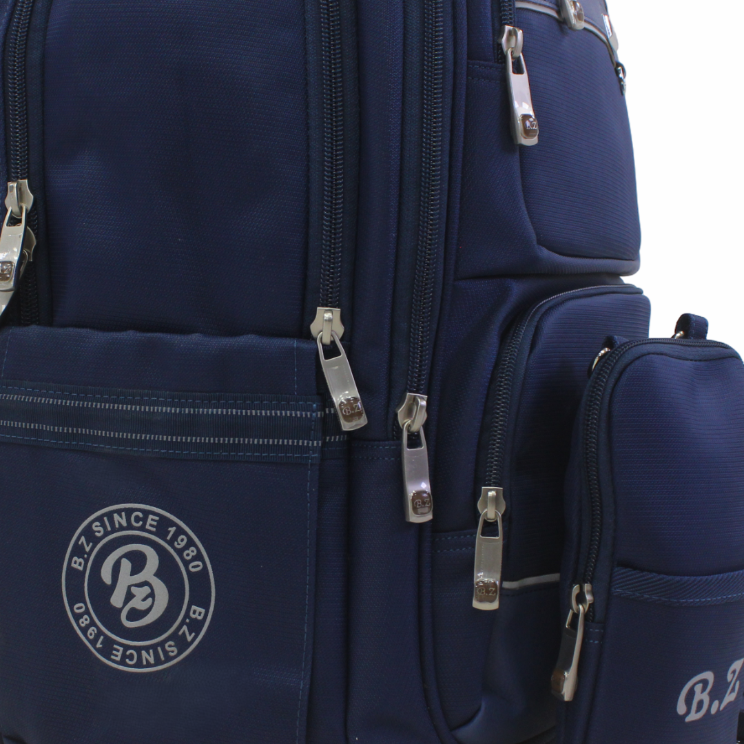 BZ Backpack with Trolley Sleeve 20 Inches + Pencil Case – Navy