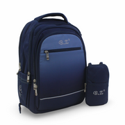 BZ Backpack with Trolley Sleeve 20 Inches + Pencil Case – Navy