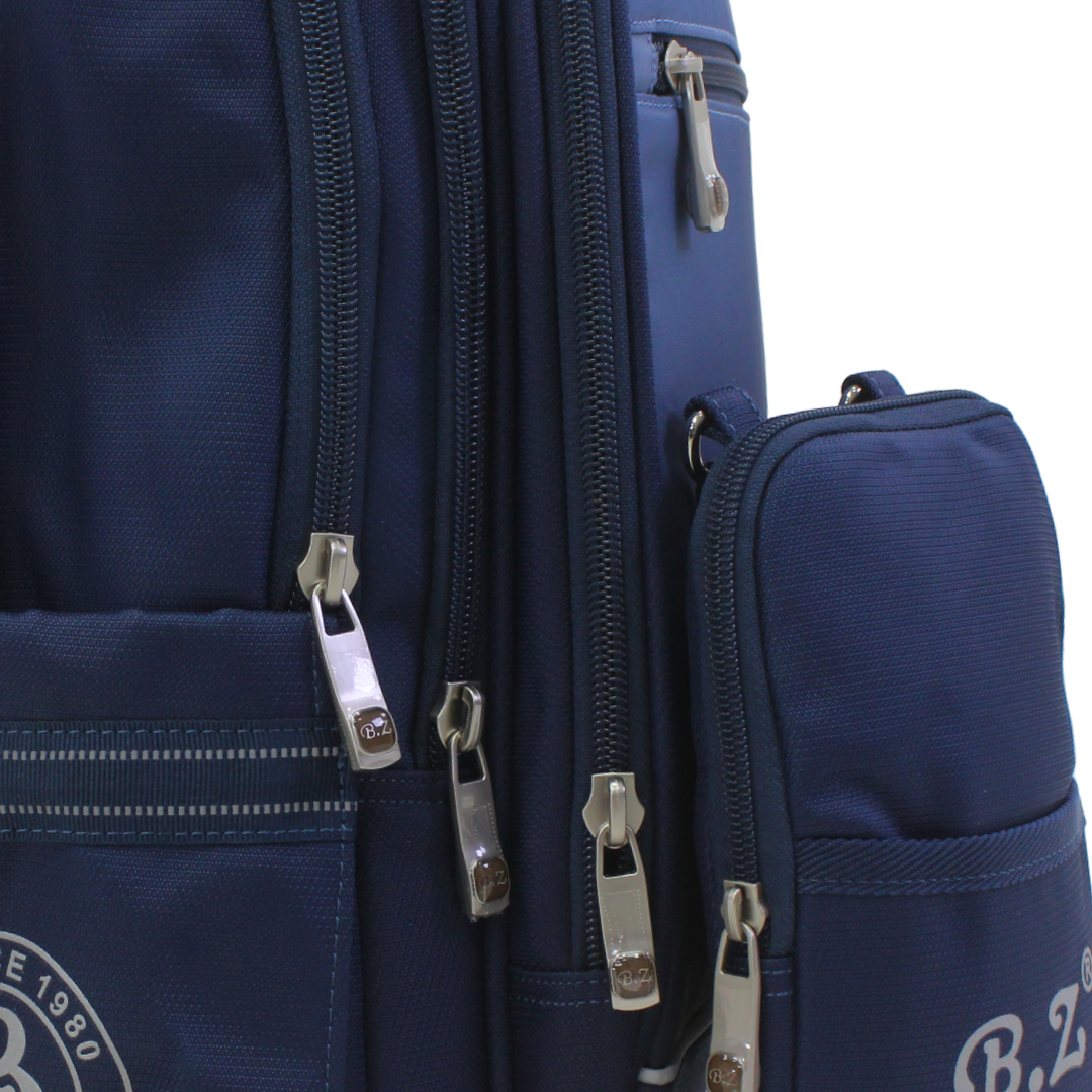 BZ Backpack with Trolley Sleeve 20 Inches + Pencil Case – Navy