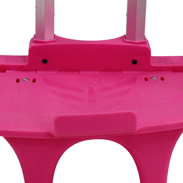 BZ Trolley Bag Holder – Pink (Size: 16-18 Inches)