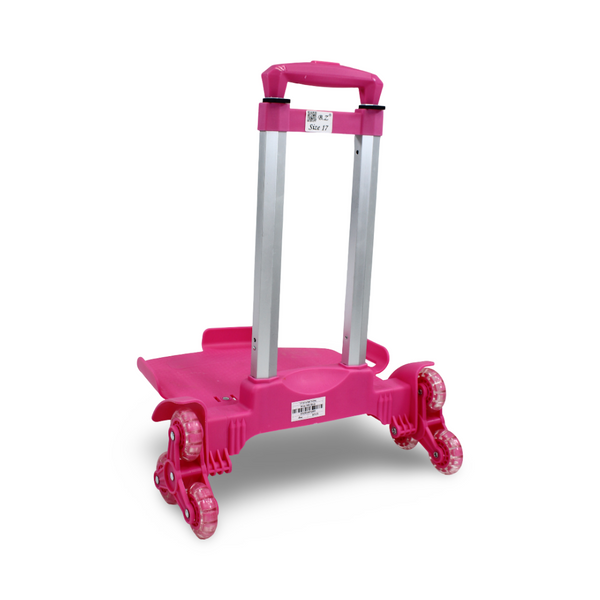 BZ Trolley Bag Holder – Pink (Size: 16-18 Inches)