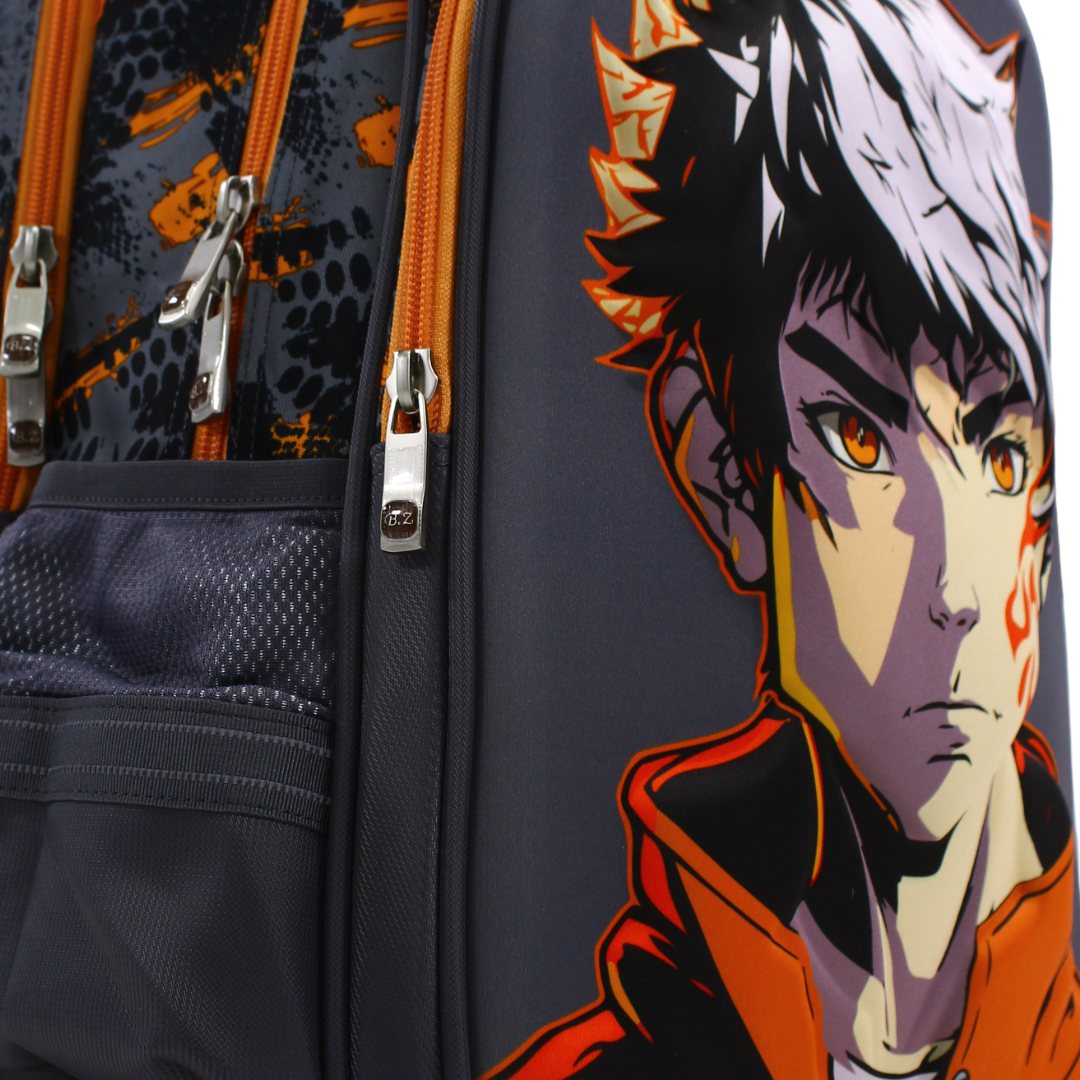 BZ Anime Backpack 16-inch – Grey