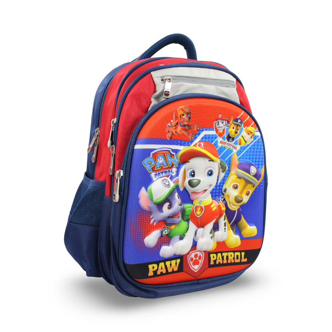 BZ Paw Patrol Backpack 16.5 Inches – Red & Navy