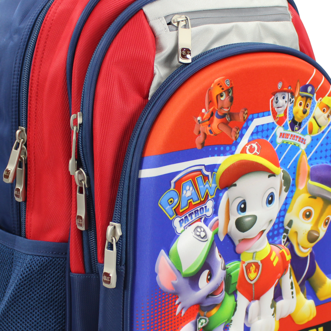 BZ Paw Patrol Backpack 16.5 Inches – Red & Navy