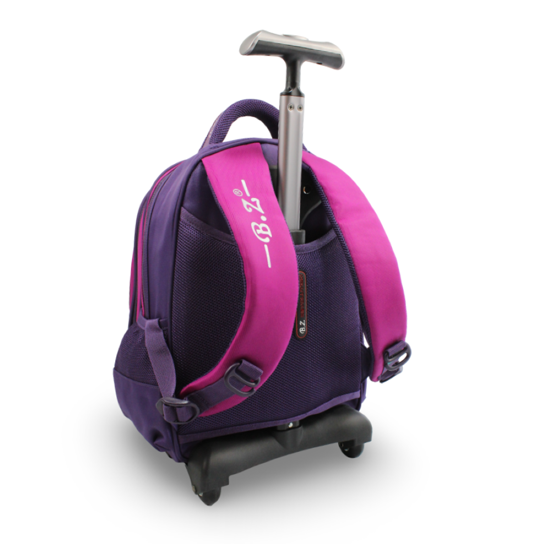 BZ LOL Trolley Bag 15 Inches – Purple & Fuchsia